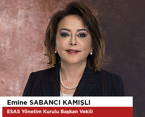 Emine Sabancı nın potre fotoğrafı